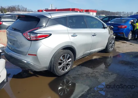 2015 Nissan Murano S z USA, uszkodzony, nr VIN 5N1AZ2MH9FN210562